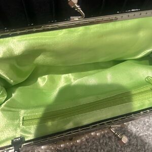 Elegant Pearl-Embellished Clutch